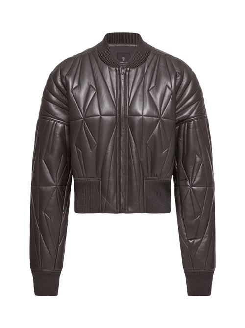 Bomber in pelle MONCLER + RICK OWENS | MU01F1A11M8116828